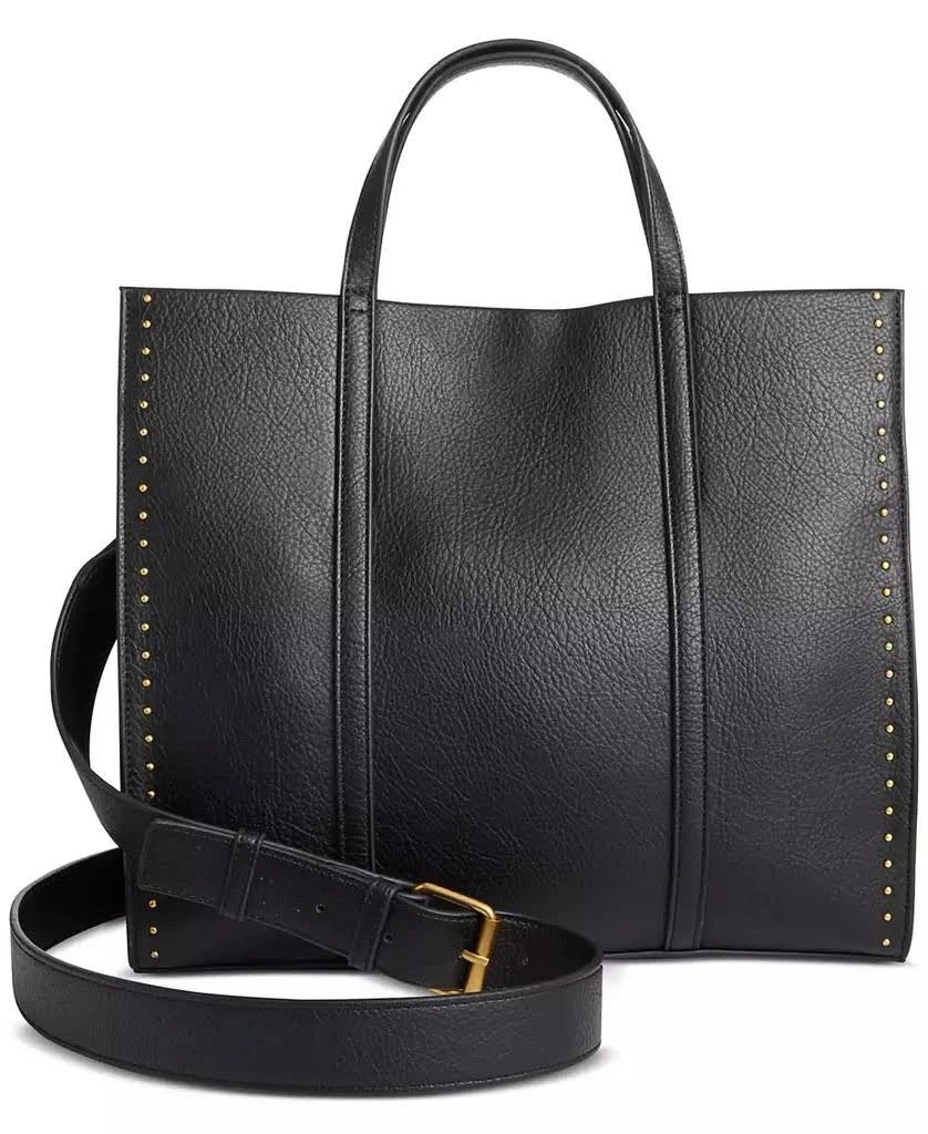 Orina Classic Black Tote Bag for Women – Large Capacity Shoulder & Handbag